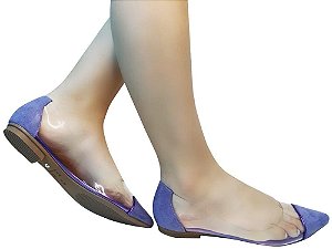 Sapatilha suede orquidea (Roxo) / vinil Cód.1582