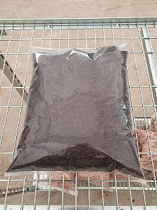 Substrato Palha de Arroz Carbonizada - Pacote 800g
