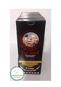 Cigarrilhas Café Brasil de Cravo com Piteira - Pacote com 5 unidades