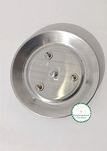 Incensário/Porta Incenso de Alumínio para 3 varetas
