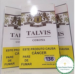 Charuto Talvis Corona Chocolate - Pacote com 5 unidades