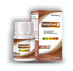 CENTRIX COMPLEXO B COM 50 COMPRIMIDOS
