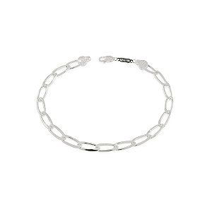 PULSEIRA PRATA 925 ELO GROUMET 22CM ROMMANEL 850065