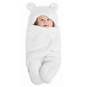 Saco de Dormir para Bebê - Branco