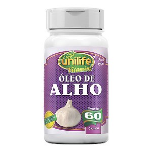 Óleo de Alho - 60 cápsulas