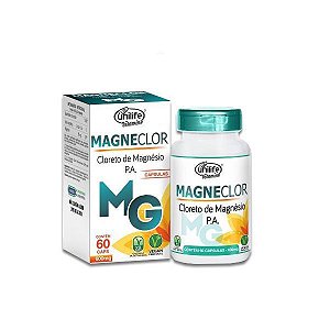 Magneclor - Cloreto de Magnésio - 60 cápsulas