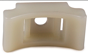 HELLERMANN LKCF1 – Fixador para Abraçadeiras com Furo Ø6 mm | Embalagem com 100 Peças