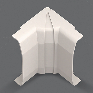 HELLERMANN MC AIM – Cotovelo Interno Articulável em ABS Branco | Megacanal