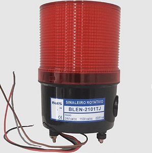 Sinaleiro Multifunção BLEN-2101TJ/R Vermelho LED Rotativo com Alarme