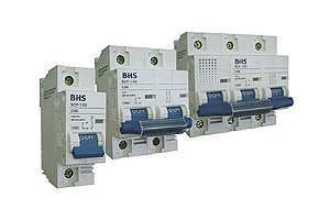 BHS BDP-63 3P 63A – Mini Disjuntor Termomagnético Tripolar Curva C | 4,5kA 240V