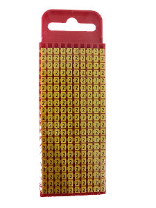 HELLERMANN W1 2 AM - Marcador Amarelo 0.5-1.5 mm², Cartela com 200 unidades