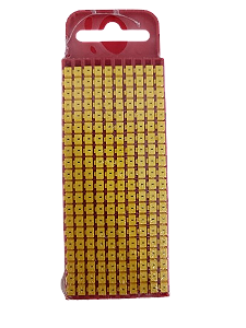 HELLERMANN Marcador W1 Sinal Menos - Amarelo 0.5-1.5mm² Cartela com 200 unidades 010409313Z-