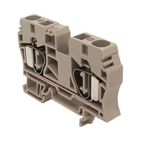 WEIDMÜLLER ZDU 10 – Conector de Passagem 10 mm² | Linha Z – Conexão Mola