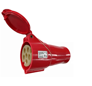 STECK S5256 – Acoplador Vermelho 32A 3P+N+T 440V 6H IP44 | Brasikon