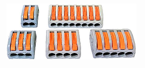 BHS BRD – Conector de Emenda e Derivação por Alavanca 32A | Travamento Mola