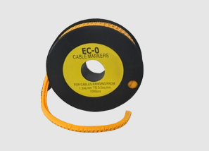 JNG EC-0 – Identificador para Cabo 1,5-2,5mm² | Rolo com 1000 Peças