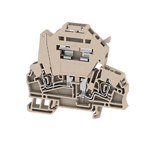 ZSI 2.5 - Conector Mola Porta Fusível Sem Led - 2.5mm²