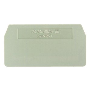 WEIDMÜLLER ZAP/TW 4 – Tampa Final e Placa de Separação para ZDU 4 | Linha Z