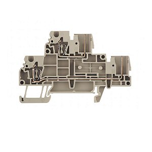 Conector Mola Bege ZDT 2.5/2 camada dupla