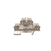 WEIDMULLER ZDK 2.5 EM – Conector Mola Duplo com Resistor 1.5kΩ Bege