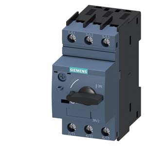 SIEMENS 3RV2011-0HA10 – Disjuntor Motor 3P 0,55–0,8 A | 10 kA | Classe 10 | Conexão por Parafuso