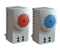 STEGO KTO 111 / KTS 111 – Termostato Compacto para Trilho DIN | Ajuste:  0-60°C