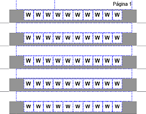 WEIDMULLER GW W Dekafix 5/5 Horizontal E50 - (Cartela com 50 tags)