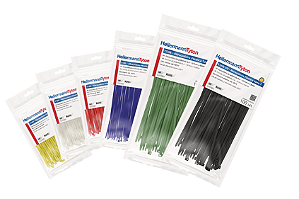 HELLERMANN T18R – Abraçadeira 100 × 2,5 mm Em Poliamida (PA66) | Embalagem com 100 Peças