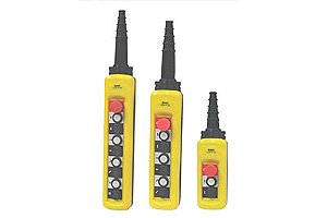 BHS COB-63 – Botoeira Pendente 6 Botões Pulsadores IP65 | Para Pontes Rolantes e Talhas