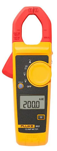 FLUKE 303 Alicate Amperímetro Digital 600A CATIII/IV 600V FLUKE303