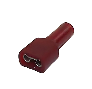 CRIMPER Terminal FE Totalmente Isolado NI Vermelho 0.50-1.00 W6.3 Embalagem com 100 unidades NA4501