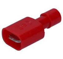 CEMBRE RF-M608P – Terminal Macho Totalmente Isolado Vermelho 0,25-1,5mm² | 6,3x0,8mm