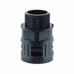 WEYER WQG1-G1.1/2"B/AD54.5 Terminação Reta Engate Rápido PG48 Preta