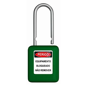 Tagout Cadeado Verde Haste Alumínio  01CH/38MM/CD