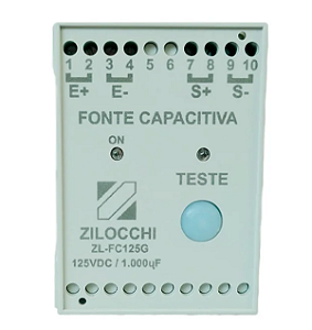 ZILOCCHI ZL-FC125G – Fonte Capacitiva 125V / 1.000µF | Disparo de Disjuntores
