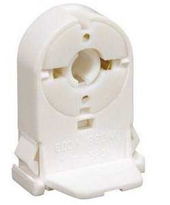 LORENZETTI 1476 – Soquete G13 Giratório 2A / 250V para Lâmpadas Tubulares T8/T9/T10/T12