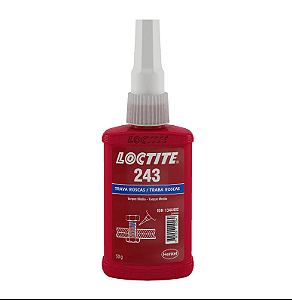 LOCTITE 243 – Trava Rosca Resistência Média | Frasco 50 g