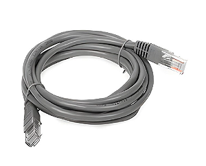 LEGRAND 51824 – Patch Cord CAT6 UTP Cinza Conexão RJ45 | Cabo Com 2 Metros