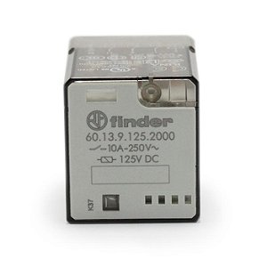 FINDER Rele 601391252000 UNDERC FIX BA 3REV 125VDC