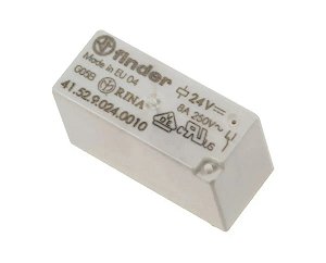 Finder 41.52.9.024.0010 – Mini Relé para PCI (Circuito Impresso)