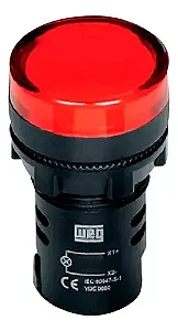 WEG CEW-SM2-C14 Sinaleiro Monobloco LED Vermelho 110VDC