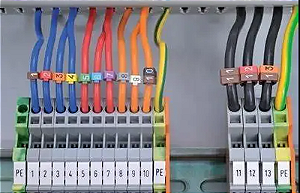 HellermannTyton Marcador W3 Colorido para Fios e Cabos – 4 a 6 mm² – Cartela c/ 100 Unidades