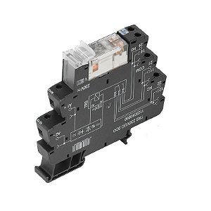 WEIDMULLER TRS 24VUC 2CO Acoplador a Rele 1123500000