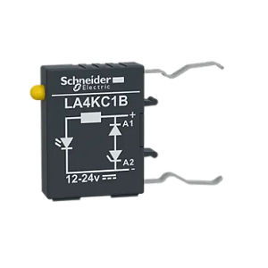 SCHNEIDER LA4KC1B – Módulo Supressor Diodo 12–24 VCC (TeSys K)