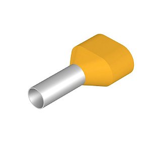 WEIDMULLER H6/25D Amarelo Terminal Ilhos 2X6.00MM2 Embalagem c/ 100