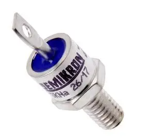 SEMIKRON SKR 26/12 – Diodo Retificador de Rosca (Stud) 25A / 1200V (M6)