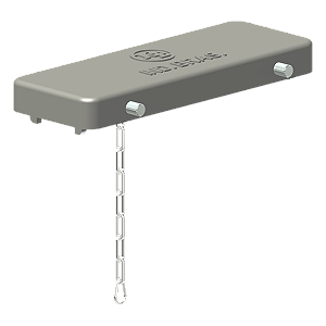 KAP PB16P – Tampa de Proteção para Bases e Carcaças 16 Polos com Trava por 2 Alavancas | Padrão EN