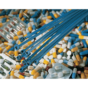 HELLERMANNTYTON MCT – Abraçadeiras Detectáveis Azul