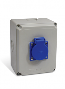 STECK SM58 – Módulo Tomada de Sobrepor com Tampa | Linha Multiplex