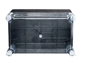 STECK S312 – Caixa de Passagem 251x150x107mm Com Tampa Transparente IP65 | Linha Ice